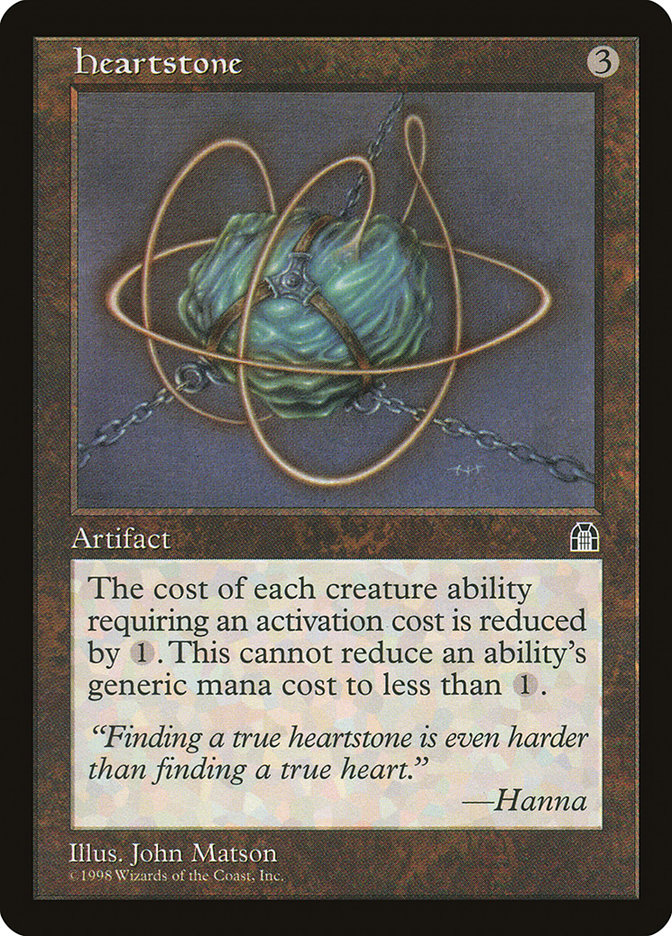 Heartstone - Magic the Gathering card